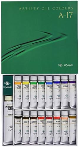 クサカベ(Kusakabe) 油絵具 専門家用 油絵具セット 17色セット A-17 20ml