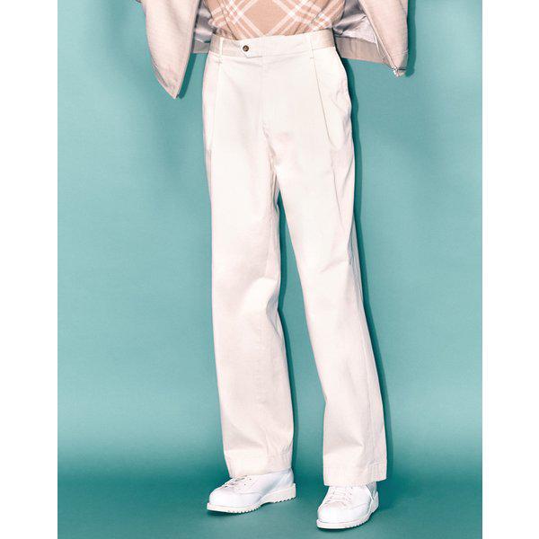 [25SS] [MICROTEX] ライトベージュ ガーメントダイ ツイルパンツ DMPA5AT24I1