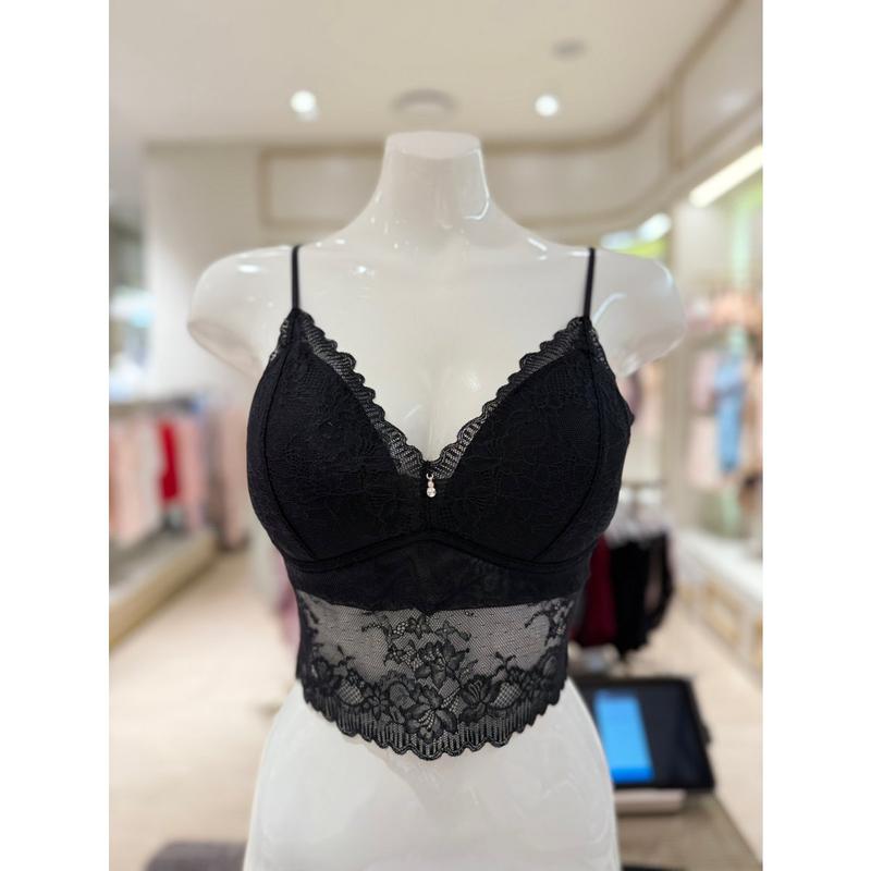 女性らしく着用するノーワイヤーのきれいなパッドブラレット(WLGB500)