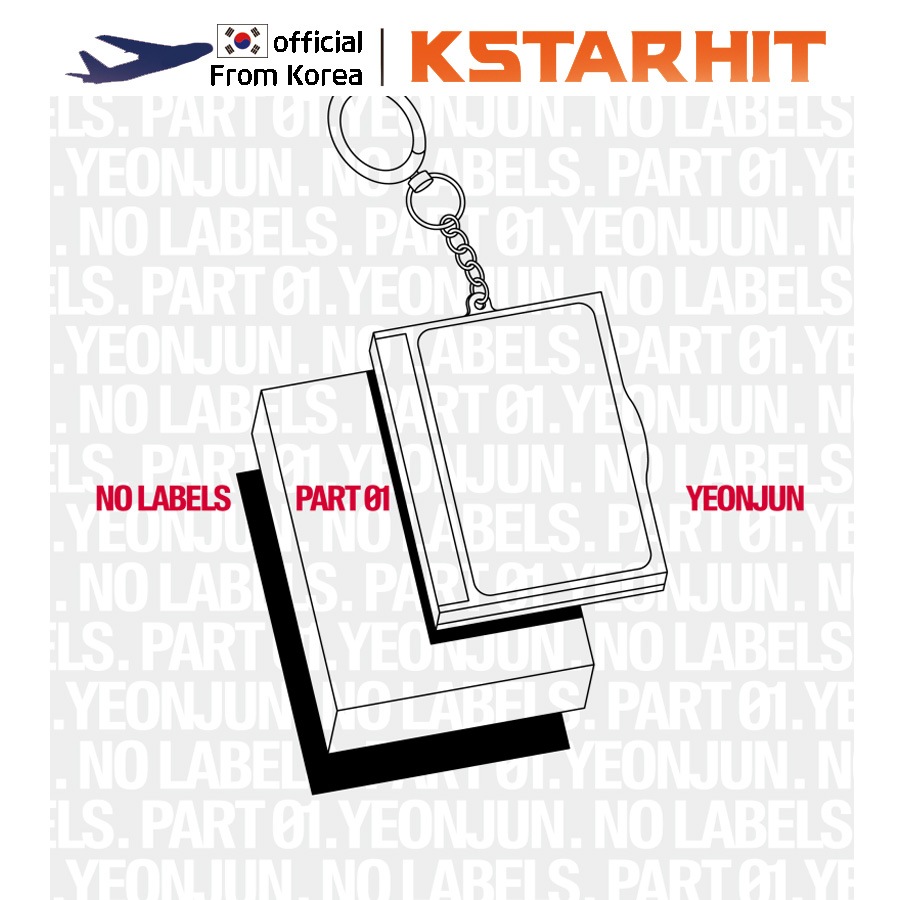(Set of 2 / Photocard case Ver.) YEONJUN(TXT) - NO LABELS: PART 01