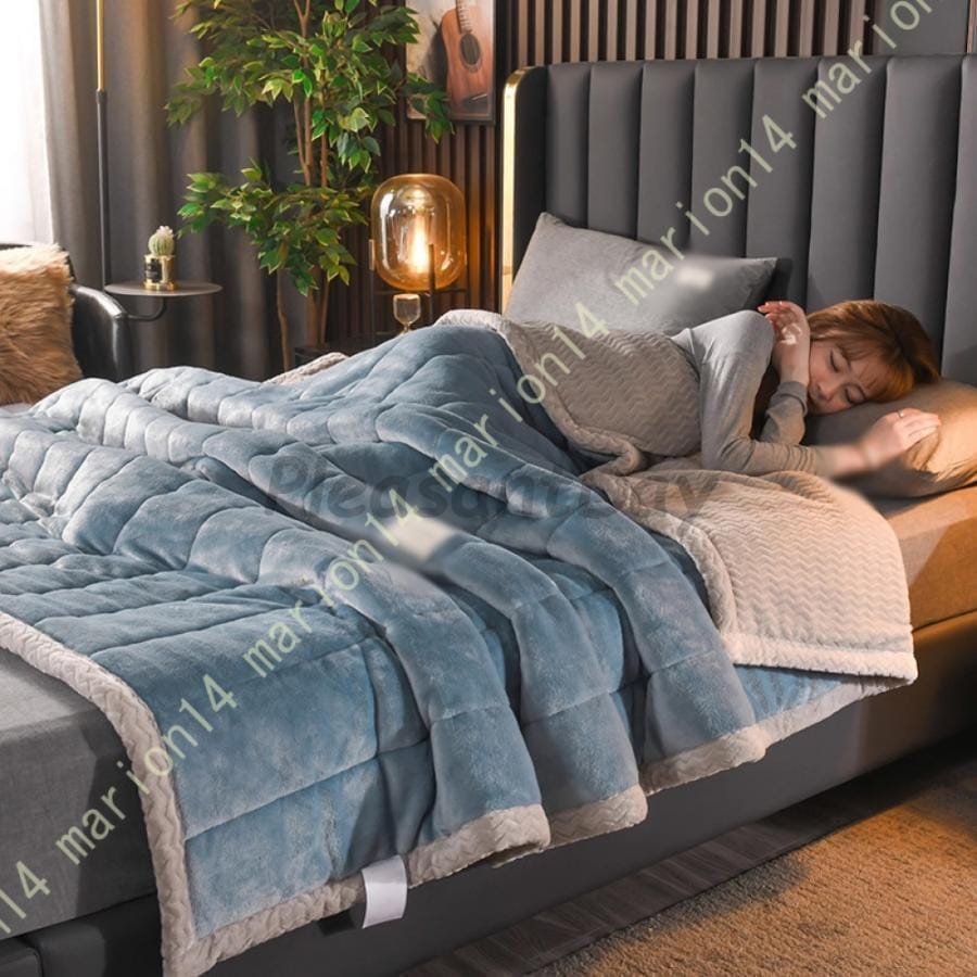 毛布 二枚合わせ シープ調 シングル ブランケット 掛け毛布 軽量 暖かい おしゃれ ふわふわ 洗える もこもこ 北欧 ひざ掛け フランネル エアコン対策 もうふ