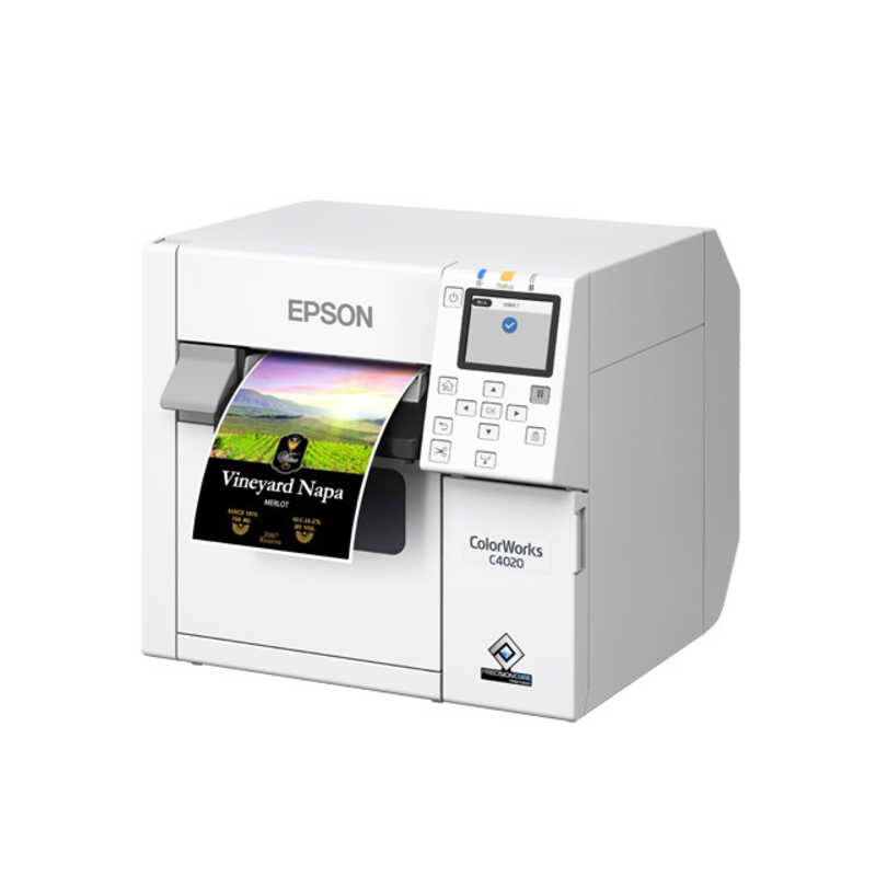 エプソン　EPSON　ColorWorks カラーラベルプリンター(マットブラック顔料)　CW-C4020M