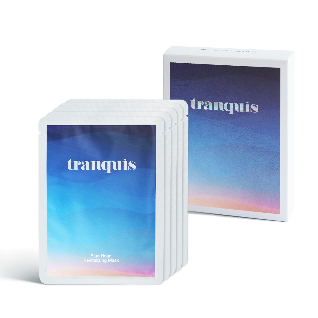 【公式】 リバイタライジングマスク5枚入り 日本製 CBD25mg配合 100%天然由来 ブルータンジー ハリ 透明感 保湿 ゆらぎ肌 バイオセルロースマスク 無添加 日本