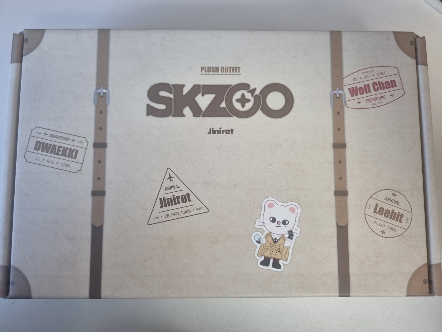 [ON HAND] Stray Kids SKZOO Plush Outfit Detective Costume Jiniret ver.