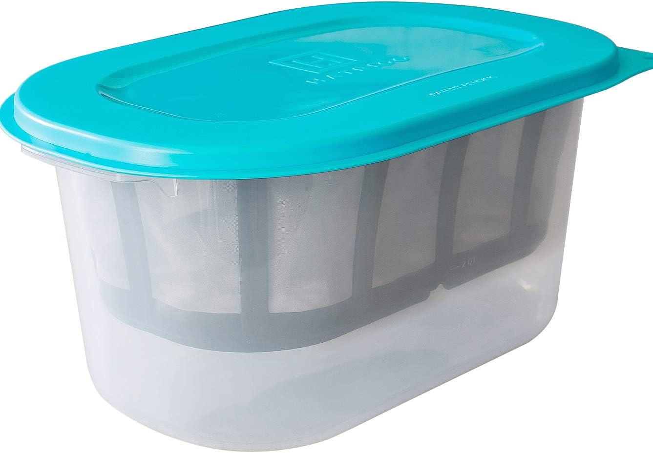 Hatrigo 1ガロン ギリシャヨーグルトメーカー 極細メッシュ BPAフリー 大型ステンレススチールストレーナー 濃厚なクリーミーなギリシャヨーグルトを作ります (14 x 10 x 7インチ)