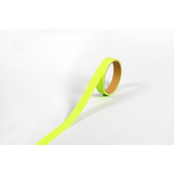 高輝度蓄光蛍光テープ CKT2002 20mm幅x2m 蛍光レモンイエロー