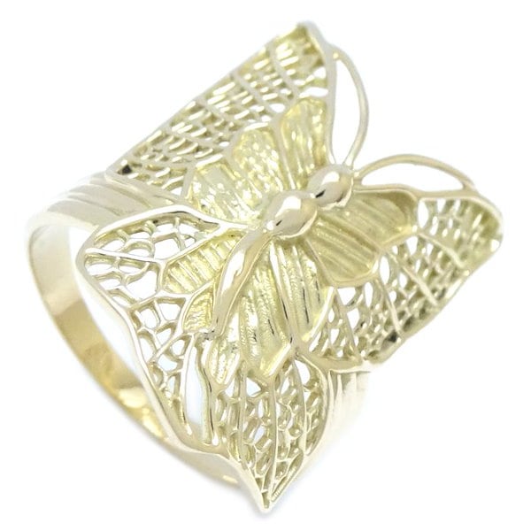 バタフライリング　11.5号 バタフライリング 11.5号 CD3/ バタフライモチーフ K18デザインリング