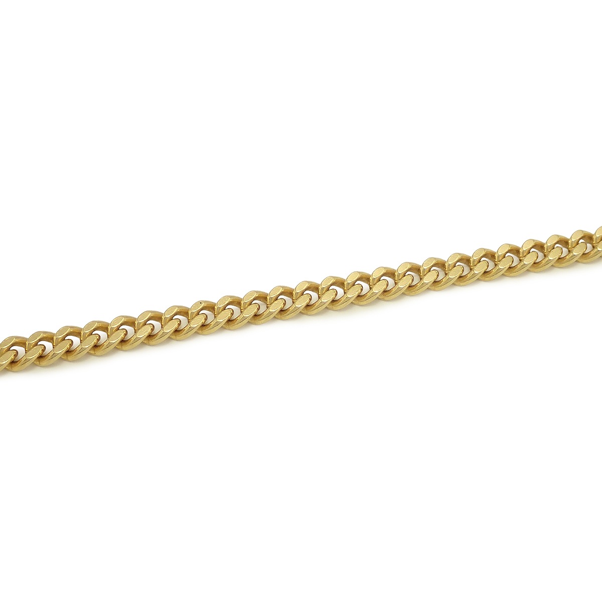 キヘイ ネックレス K18 18金 イエローゴールド 20.1ｇ 51.0cm YG 2面S シングル 日本造幣局検定マーク入り 20g 前