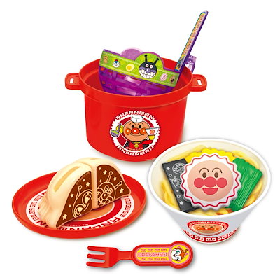 他サイト： アンパンマン 湯切りでチャッチャッ! アンパンマンラーメンセットの商品画像