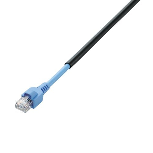 エレコム LANケーブル 10m 爪折れ防止保護カバー 屋外対応 CAT5e ブラック LD