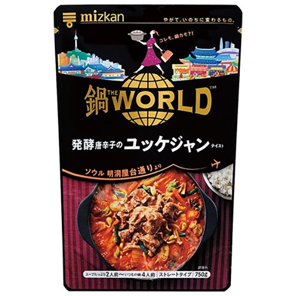 鍋THE WORLD 発酵唐辛子のユッケジャンテイスト 750g× 12 メーカー直送