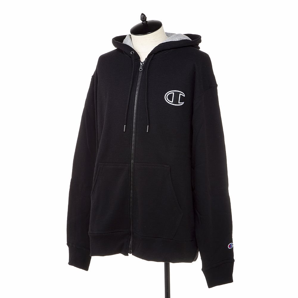 GF91H Y07972 BKC ジップフーディー ブラック