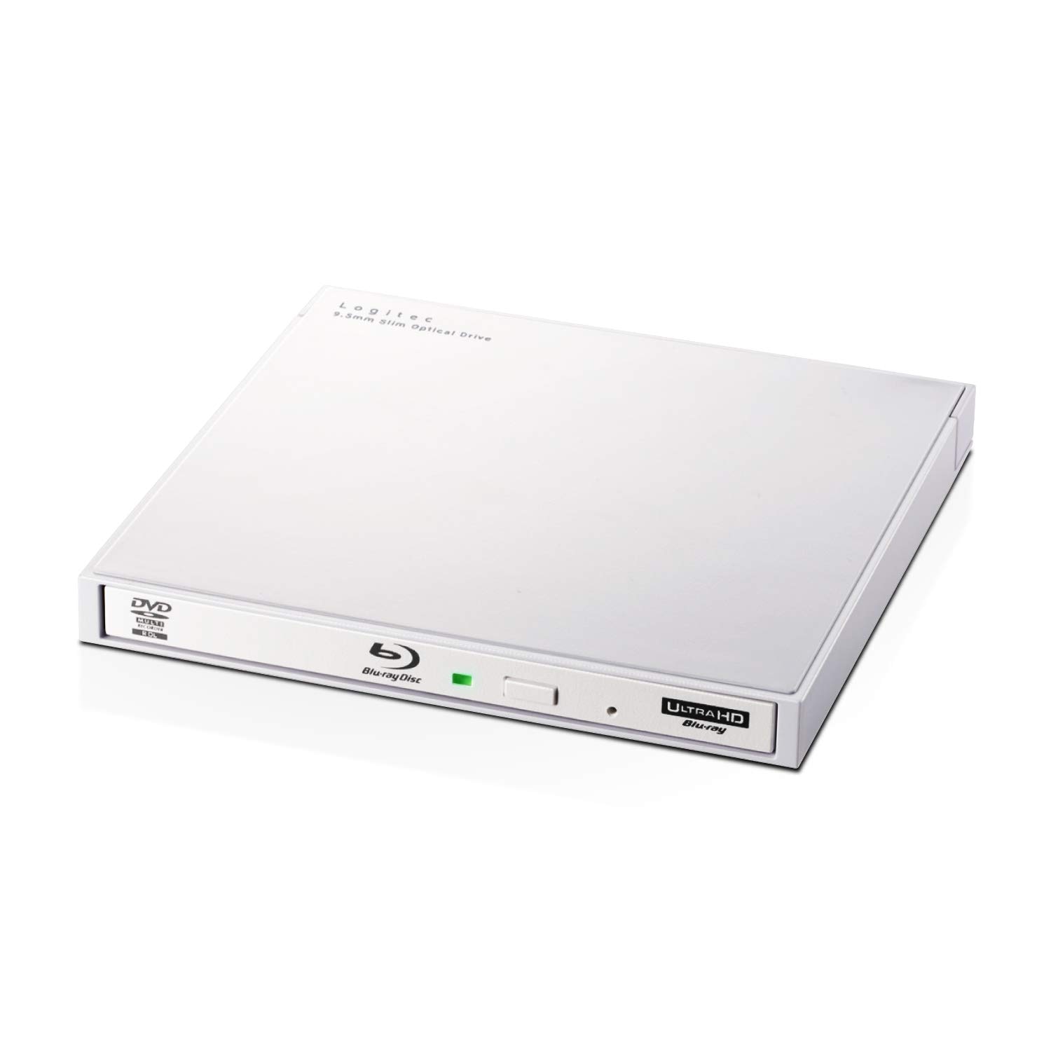 外付け ブルーレイドライブ USB3.2 Gen1(USB3.0) UHD BD対応 書込ソフトCyberLink Power2Go付 ホワイト LBD-PWA6U3LWH
