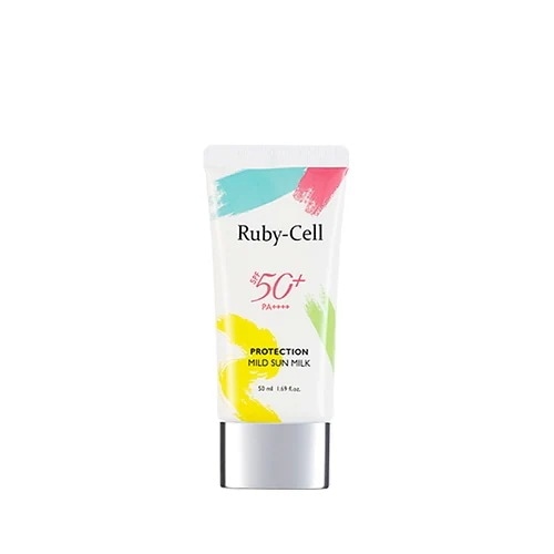 ルビーセル プロテクション マイルドサンミルク 50ml（SPF50+）