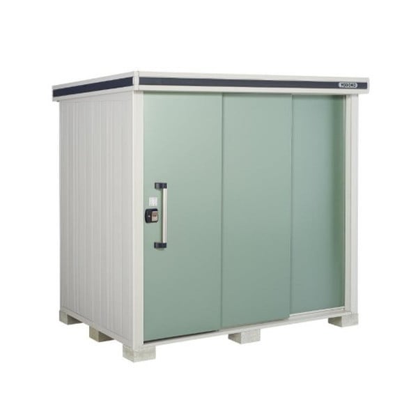ヨドコウ LMD-3618H EG エバーグリーン エルモ 中・大型物置 (一般地/ロング柱) 法人向け・配送のみ販売 メーカー直送