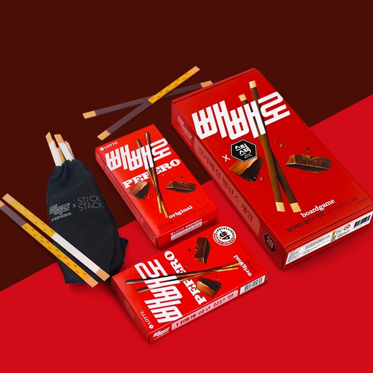 スティックスタックペペロボードゲーム腹払い服面白いペペロデープレゼントハングルボードゲーム 韓国語版