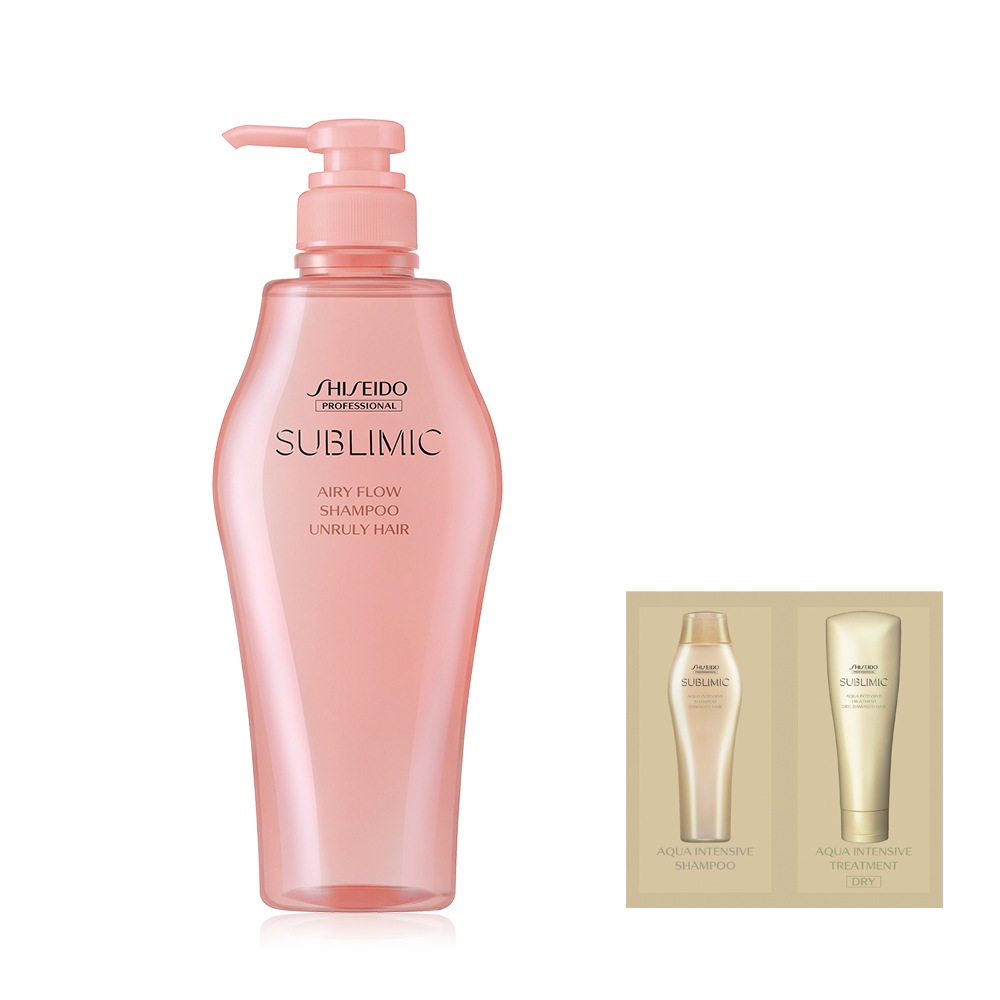 サブリミックエアリーフローシャンプー500ml【ブーススハン毛髪用】+サンプルパック贈呈 7,682円