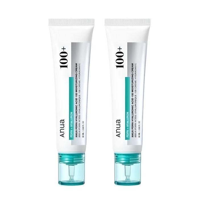 [1+1] PDRNヒアルロン酸100水分クリーム 60ml + 60ml 2本セット 高保湿＆しっとり肌ケア