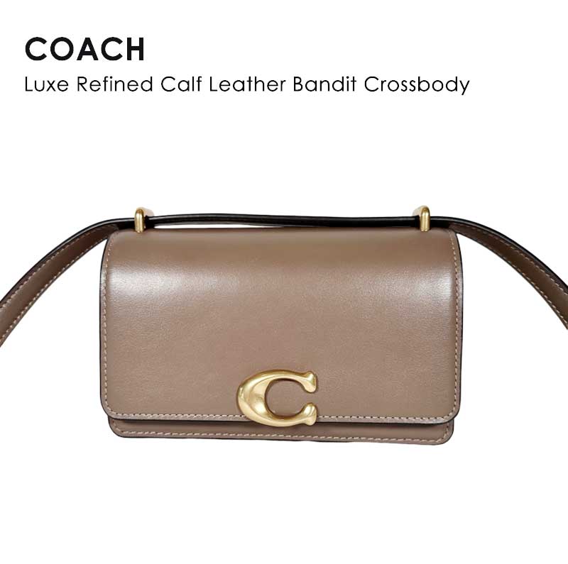 Luxe Refined Calf Leather Bandit Crossbody バンディット　クロスボディ CD724 ミニバッグ ショルダーバッグ 肩掛け 斜め掛け