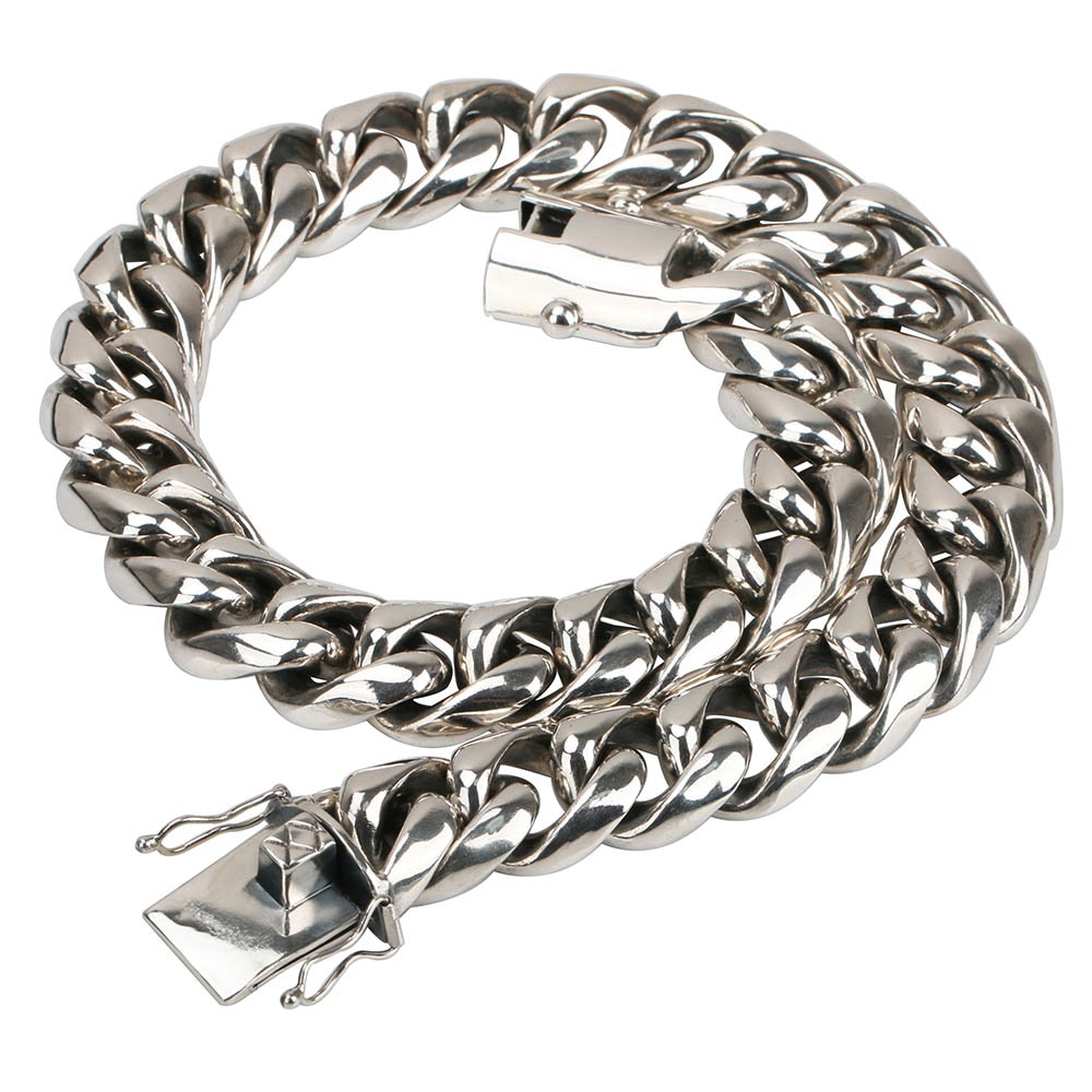 925 喜平ネックレス 極太 50cm [cs047-50cm]