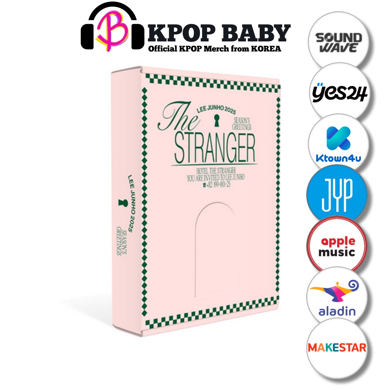 【オンライン特典】 LEE JUNHO 2025 Seasons Greetings [THE STRANGER]シーグリ シーズングリーティング 公式カレンダー ジュノ