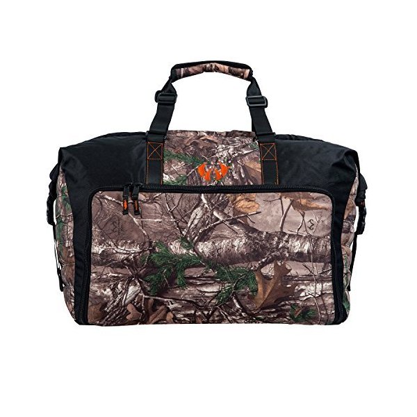 Watson Airlock Water/Scent Free Camo Carrier, APX/Orange, 26x19x12-Inch 並行輸入品