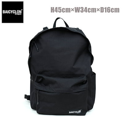bagjack 黒 リュック・バックパック 01273]bagjack(バッグジャック)Daypack S(デイパックS⁄リュックサック