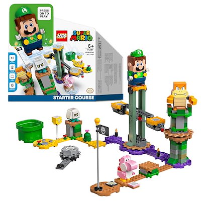 他サイト： レゴ (LEGO) スーパーマリオ おもちゃ レゴ(R)ルイージ(TM) と ぼうけんのはじまり スターターセット ルイージ 男の子 女の子の商品画像