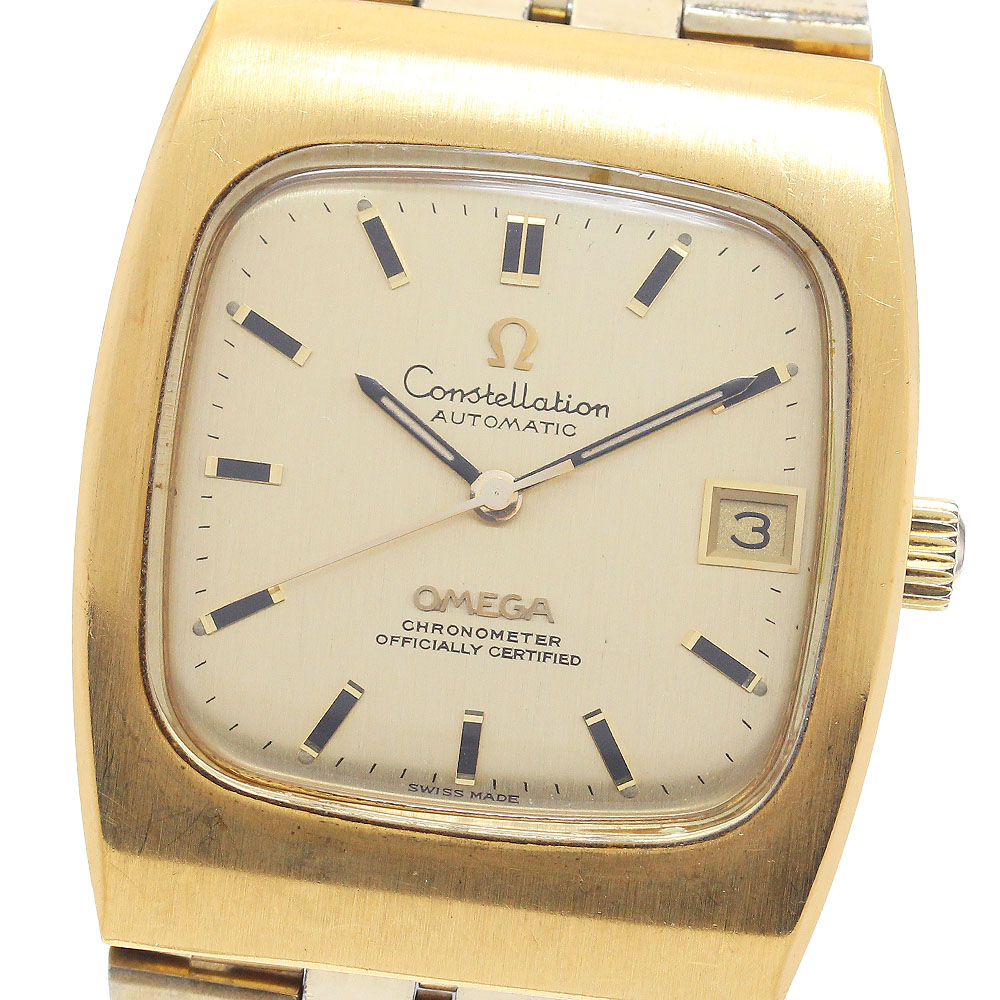 オメガ OMEGA コンステレーション デイト スクエア 自動巻き メンズ _896887【中古】 55,935円