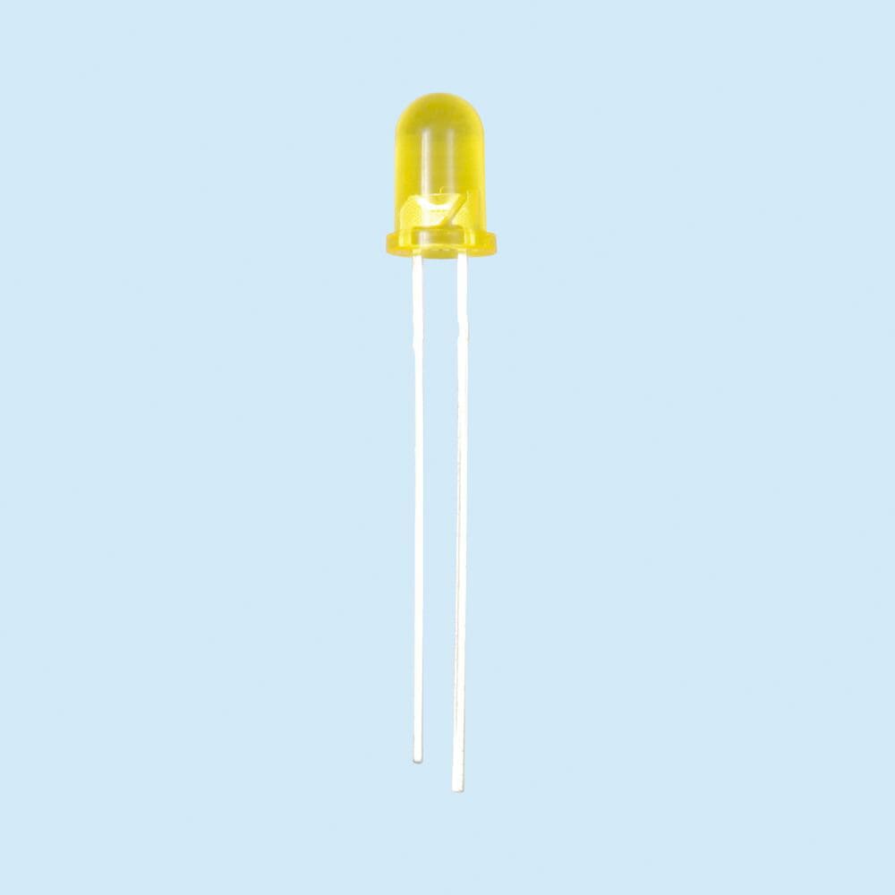 （まとめ買い）高輝度5mmLED黄（100個組） 86828 [x3セット]