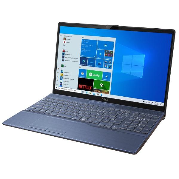富士通 ノートパソコン Office付き 新品 同様 Windows10 15.6インチ SSD 512GB 8GBメモリ Core i7 フルHD Webカメラ WPS Office搭載　FMV F 52,800円
