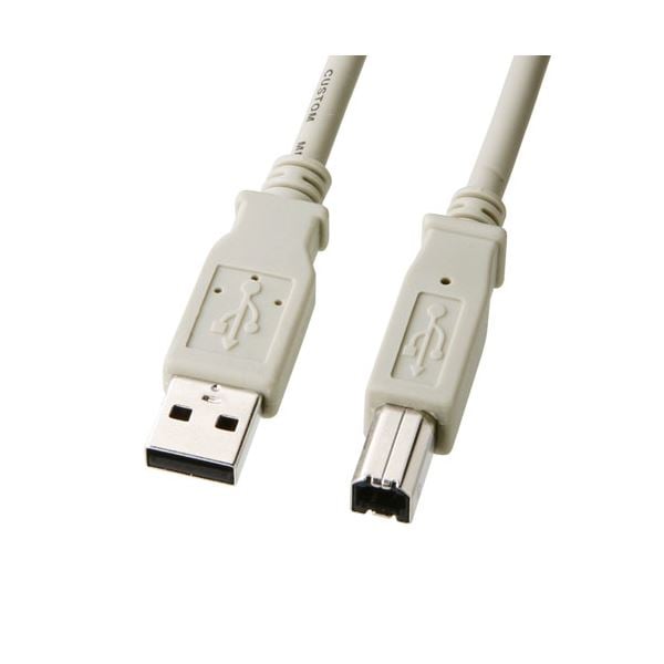 (5個セット) サンワサプライ USBケーブル 3m KU-3000K3X5