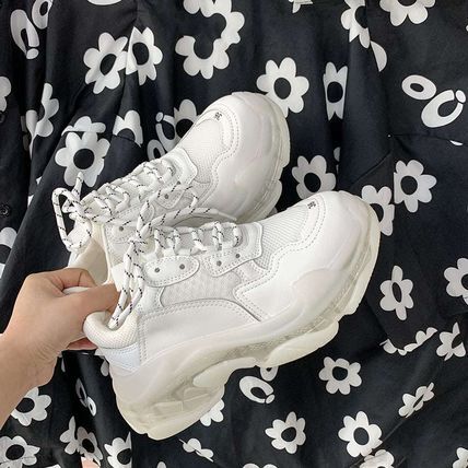 厚底 スニーカー クリアソールストリート 無地 57cm パーティースタイル ホームパーティーアイテム 厚底 オフィススタイル エレガントスタイル カジュアルスタイル フォーマルスタイル 謝恩会