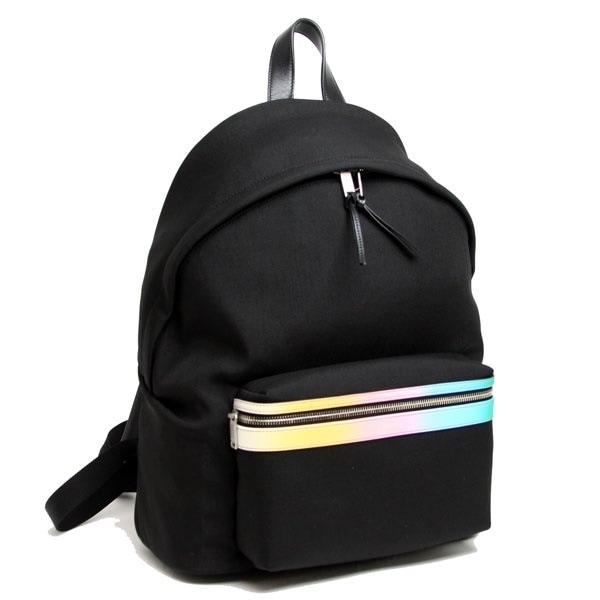 SAINT LAURENT PARIS メンズ バックパック リュックサック ブラック/マルチカラー 520512 GR0JE 1077