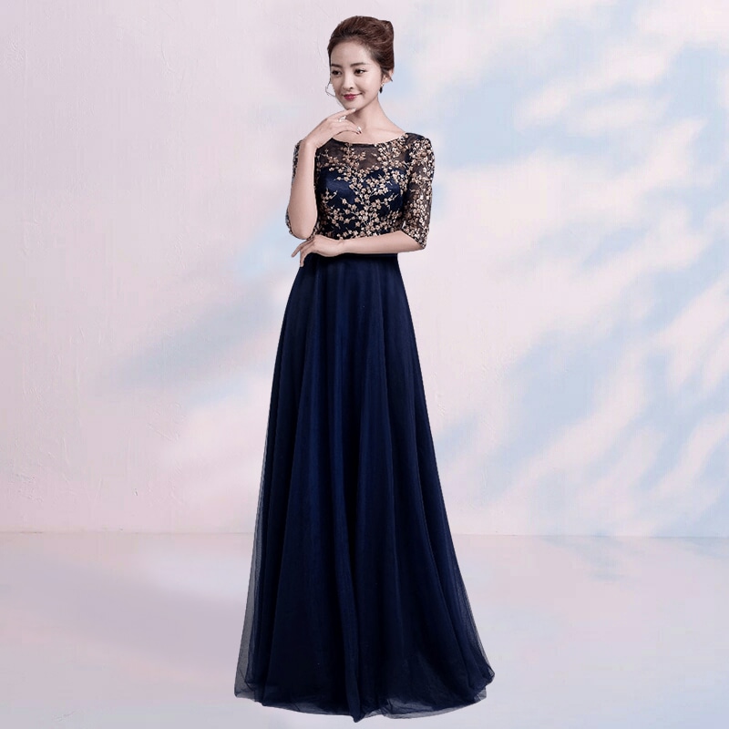 店長おすすめ品カラードレス 袖あり ロングドレス 演奏会 パーティードレス 結婚式 ドレス 二次会 イブニングドレス 花嫁 カクテルドレス フォーマルドレス コンサート 呼ばれ エンパイア 発表会 披