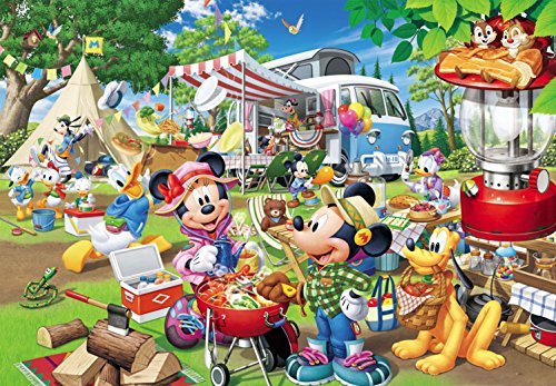 テンヨー(Tenyo) 1000ピース ジグソーパズル ディズニー みんなでオートキャンプ! (51x73.5cm) 5,037円