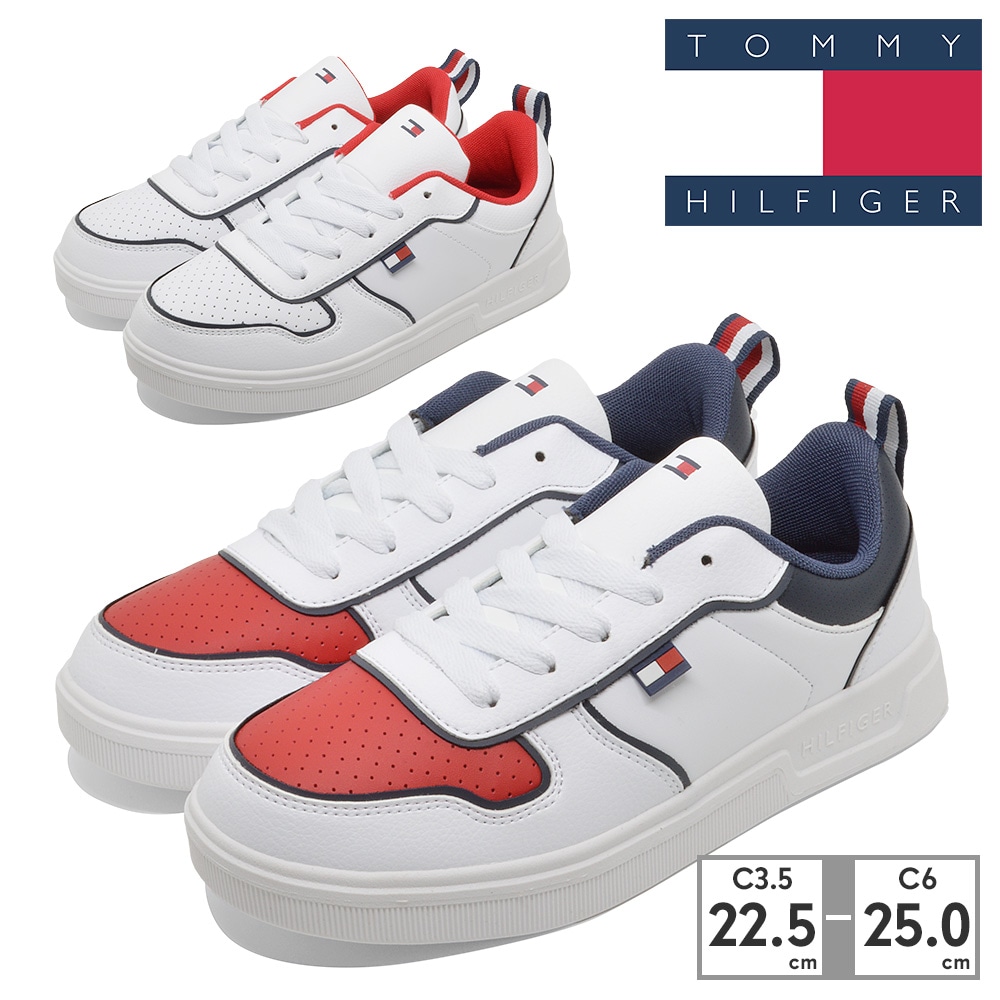 TOMMY HILFIGER スニーカー TH10461 TH10462 トミー ヒルフィガー CADE2.0 LOW コートスニーカー