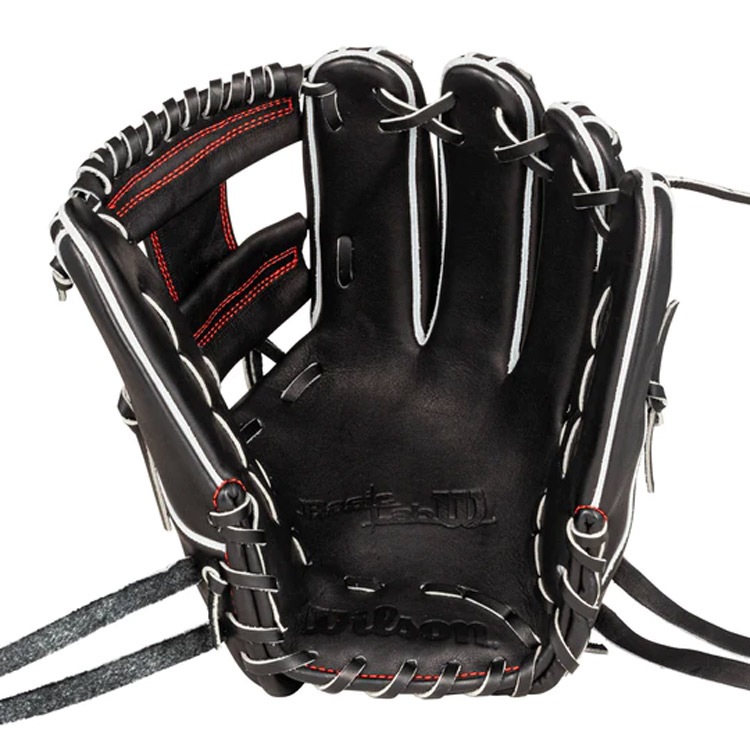 軟式用 Basic Lab DUAL 内野手用 86型 （右投げ） ブラック #WBW101160