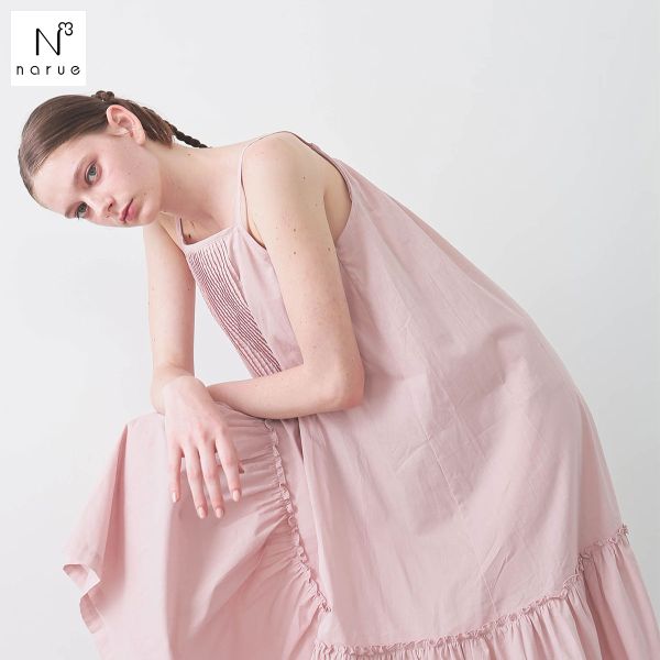 ナルエー パジャマ 60ローンフローラキャミドレス ワンピース ルームウェア ネグリジェ キャミワン