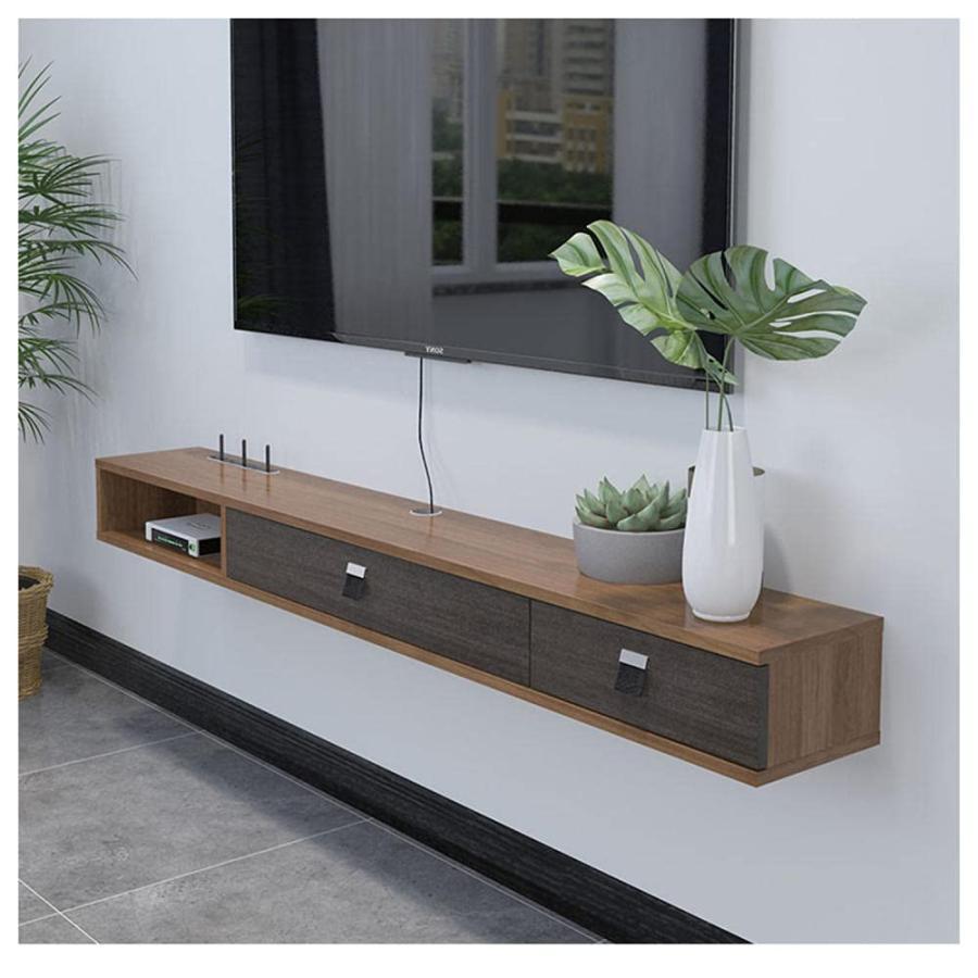 テレビキャビネット 壁掛け テレビキャビネットフローティング テレビ台 おしゃれ テレビボード ローボード ルーター 収納 多機能収