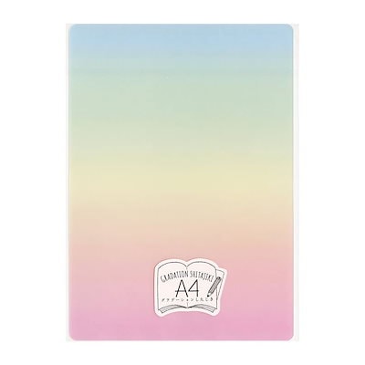 他サイト： 共栄プラスチック グラデーションしたじき A4判 下敷き オリオン RPJセット 虹 GS-A4-05の商品画像