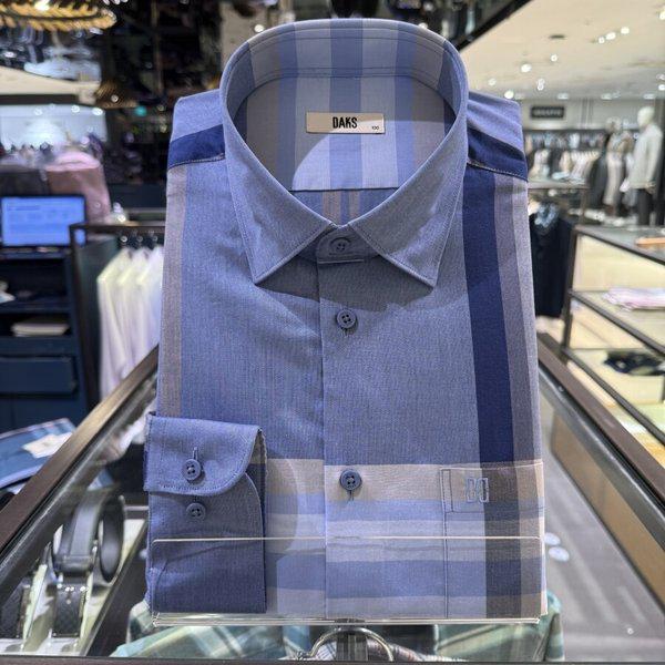 AK盆唐店 26SS一般フィット スーパービッグチェック 長袖シャツDMP1SHCL101B1