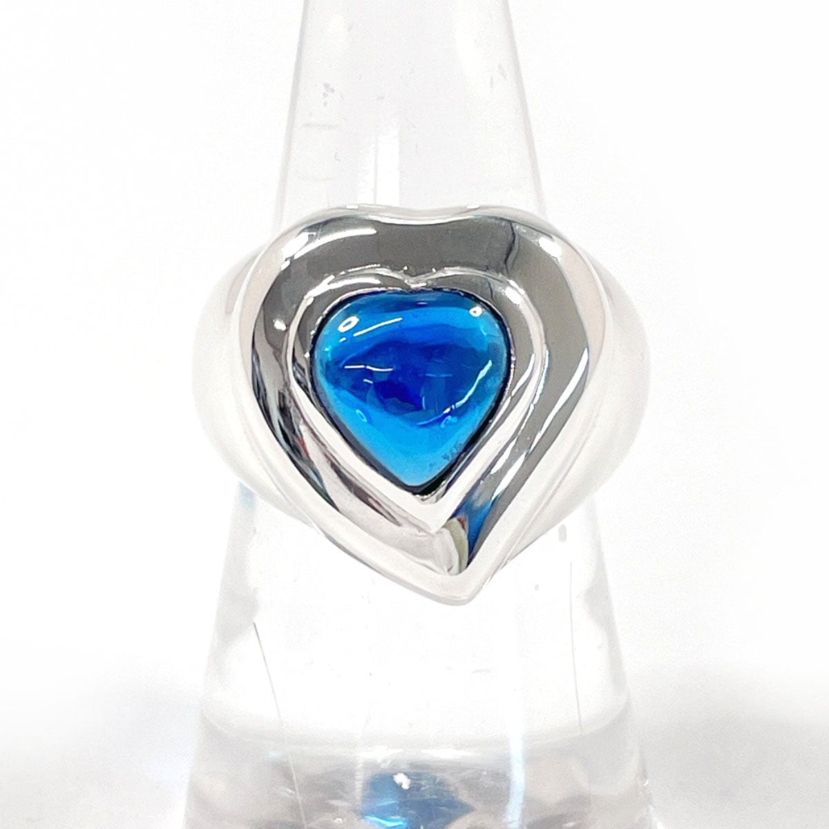 ハート リング・指輪 シルバー シルバー925 11.5号 レディース