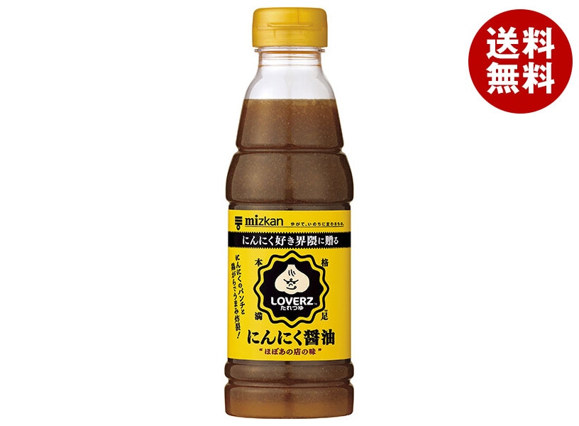ミツカン LOVERZ たれつゆ にんにく醤油酢 360mlPET＊12本入＊(2ケース)