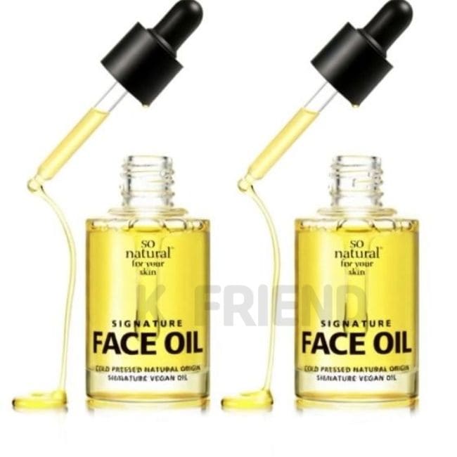 [1+1] シグネチャーフェイスオイル30ml x 2個 スキンオイル 保湿美容オイル乾燥肌対策 オイル美容 韓国コスメ 肌のツヤ感 植物性オイル オイルレイヤリング ツヤ肌仕上げ ツヤ仕込み
