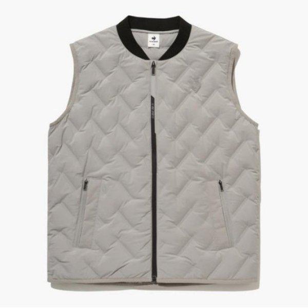 チョッキ NQJ QP423EDVO1-GBG エアフレックス グース パディング ベスト / GRAY BEIGE