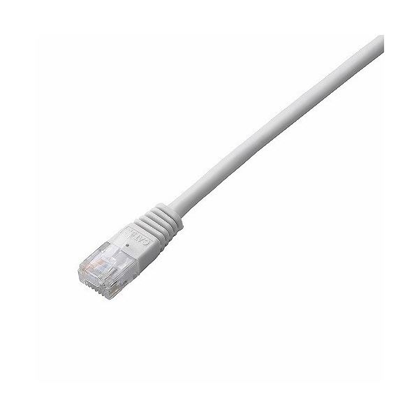 (まとめ)エレコム Cat5e準拠LANケーブル LD-CTN/WH20(×3セット)