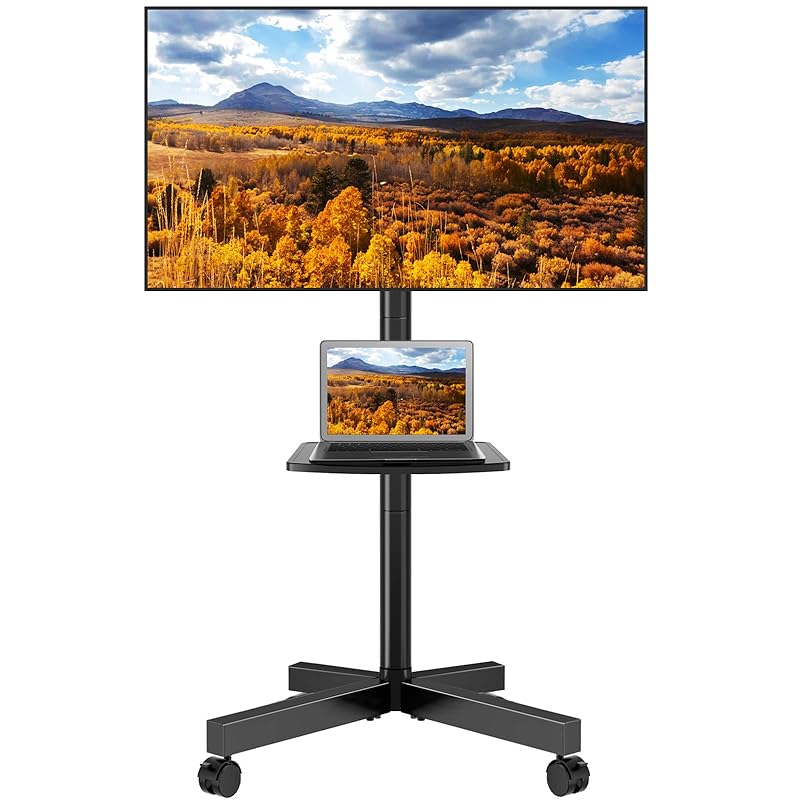 テレビスタンド キャスタ付きー テレビスタンド ハイタイプ/ロータイプ 2355型 テレビ用スタンド壁掛け 上下傾斜 tvスタンド VESA40x40まで 耐荷重40KG 家用 会社用