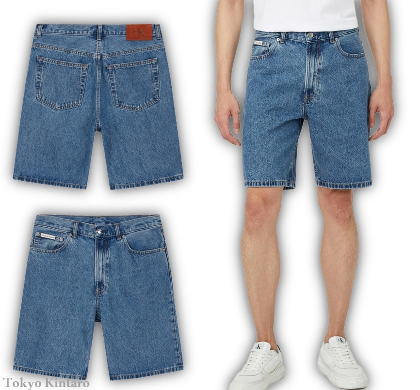 Straight Fit 90s Denim Shorts (4RB931G-U1W) 11,916円