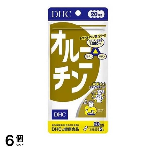DHCの健康食品 オルニチン 20日分 100粒 6個セット